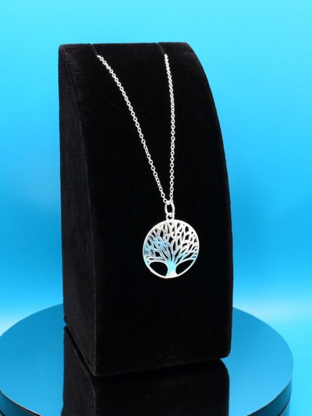 Destinelle Filigree 925 Sterling Silver Tree of Life Necklace Gift Packaged